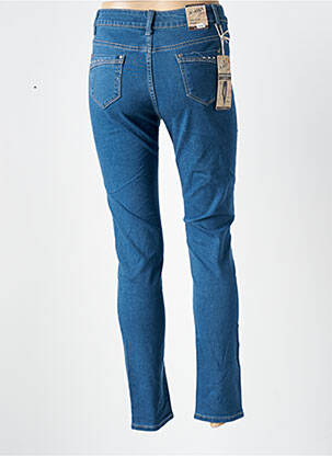 Jeans coupe slim stretch taille normale bleu X-MAX femme