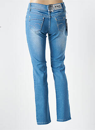 Jeans coupe slim stretch taille normale bleu X-MAX femme