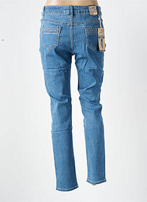 Jeans coupe slim stretch taille normale bleu X-MAX femme