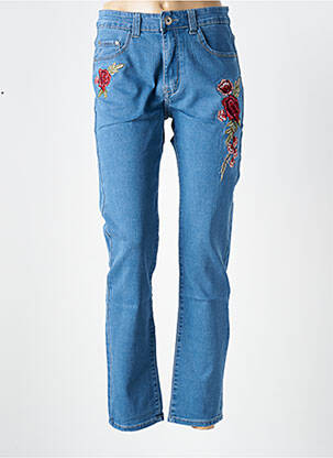 Jeans coupe slim stretch taille normale bleu X-MAX femme