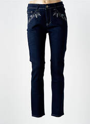 Jeans coupe slim bleu X-MAX pour femme seconde vue