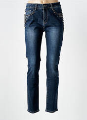 Jeans coupe slim bleu X-MAX pour femme seconde vue