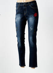 Jeans coupe slim bleu X-MAX pour femme seconde vue