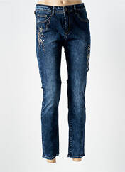 Jeans coupe slim bleu X-MAX pour femme seconde vue