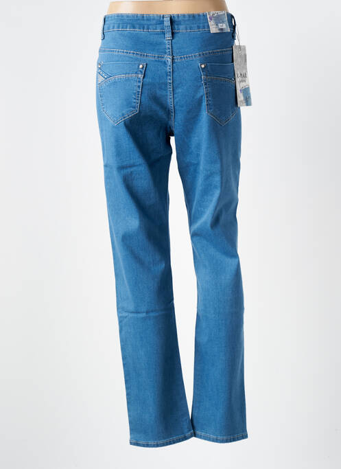 Jeans coupe droite bleu X-MAX pour femme