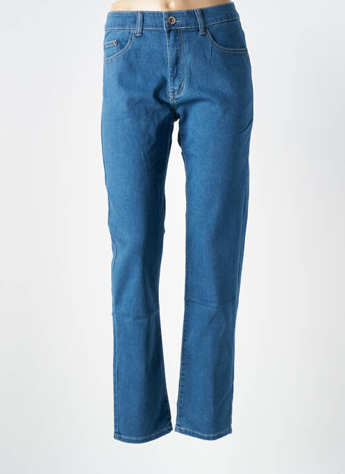 Jeans coupe slim bleu X-MAX pour femme