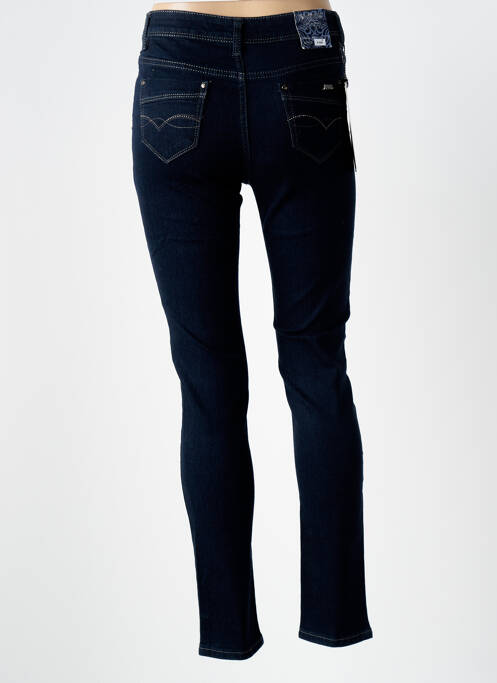 Jeans coupe slim bleu X-MAX pour femme