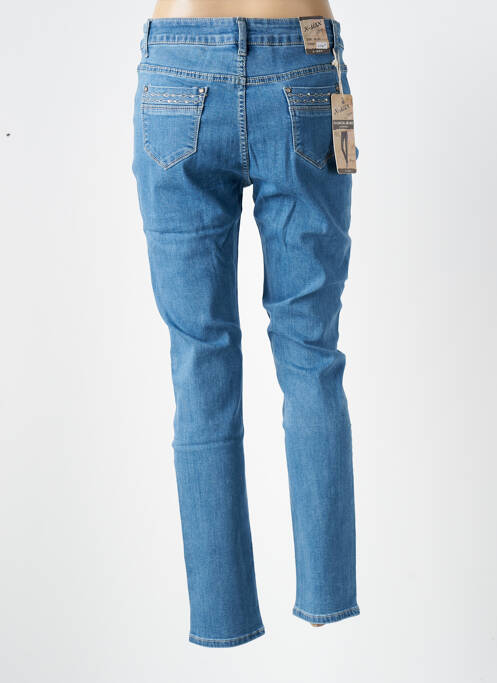 Jeans coupe slim bleu X-MAX pour femme