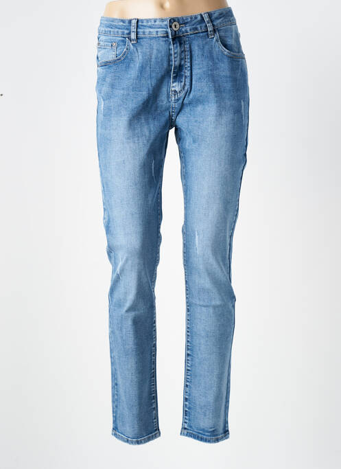 Jeans coupe slim bleu X-MAX pour femme