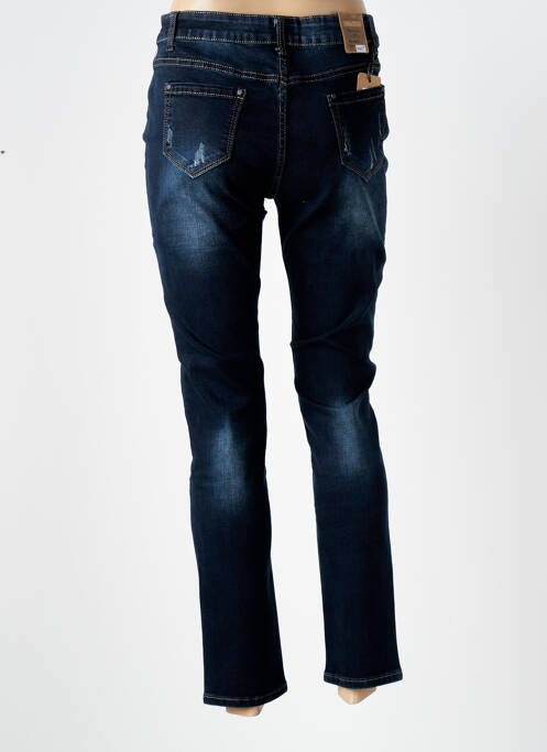 Jeans coupe slim bleu X-MAX pour femme