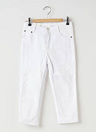 Corsaire stretch taille normale blanc X-MAX femme