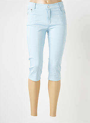 Corsaire stretch taille normale bleu X-MAX femme