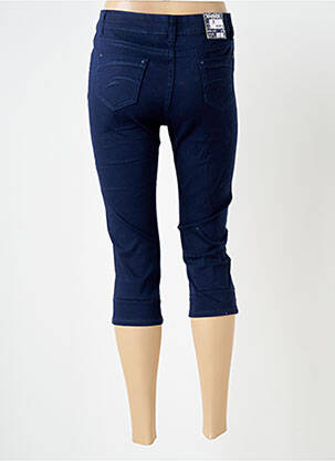 Corsaire stretch taille normale bleu X-MAX femme