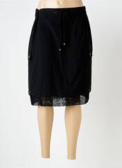 Jupe mi-longue noir S.QUISE pour femme seconde vue