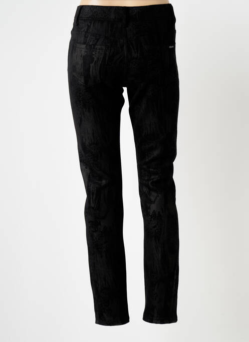 Pantalon slim stretch taille normale noir S.QUISE femme