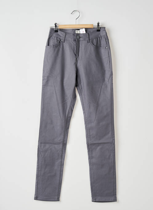 Pantalon slim gris S.QUISE pour femme
