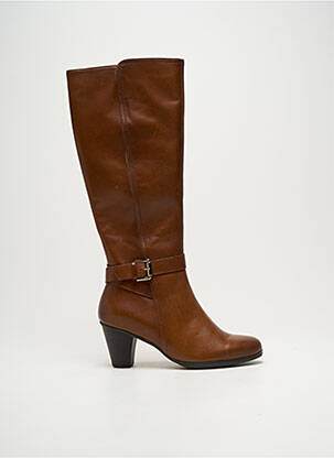 Bottes cubain talon de 4 à 6cm marron GABOR femme