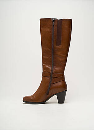 Bottes cubain talon de 4 à 6cm marron GABOR femme