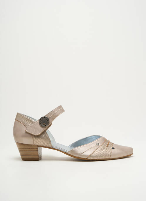 Sandales/Nu pieds beige ARTIKA SOFT pour femme