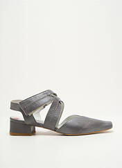 Sandales/Nu pieds gris AYAME pour femme seconde vue