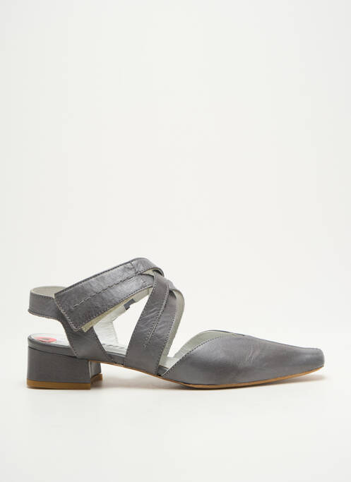 Sandales/Nu pieds gris AYAME pour femme