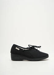 Chaussons/Pantoufles noir LA MAISON DE L'ESPADRILLE pour femme seconde vue