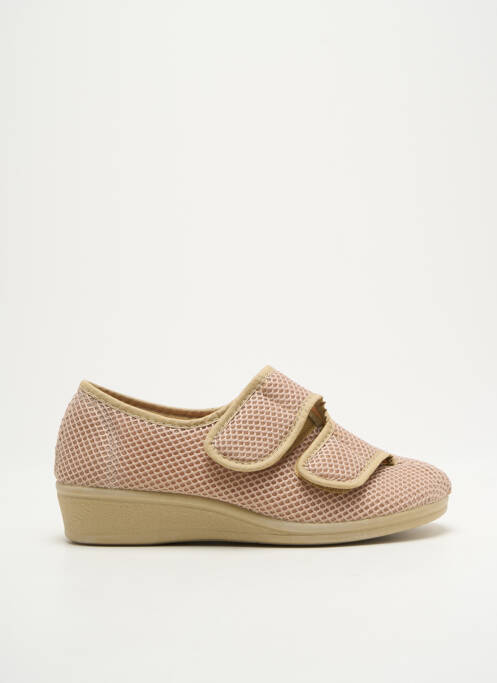 Chaussons/Pantoufles beige GOES pour femme