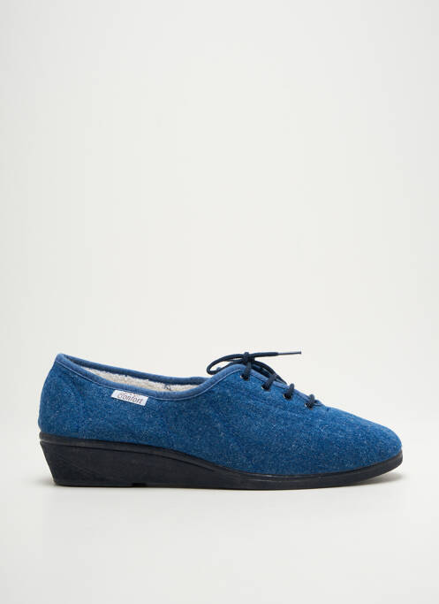 Chaussons/Pantoufles bleu GOES pour femme