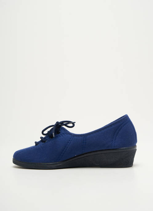 Chaussons/Pantoufles bleu LA MAISON DE L'ESPADRILLE pour femme
