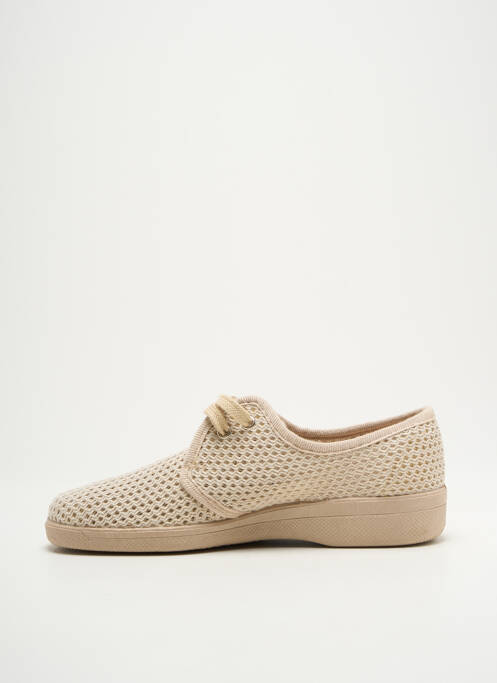 Chaussons/Pantoufles beige LA VAGUE pour unisexe