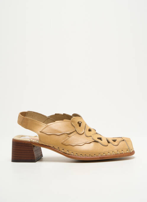 Sandales/Nu pieds beige PIKOLINOS pour femme