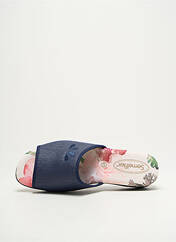 Chaussons/Pantoufles bleu SEMELFLEX pour femme seconde vue