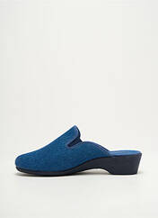 Chaussons/Pantoufles bleu SEMELFLEX pour femme seconde vue