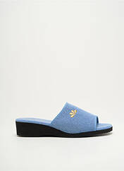 Chaussons/Pantoufles bleu SEMELFLEX pour femme seconde vue