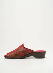 Chaussons/Pantoufles orange SEMELFLEX pour femme seconde vue