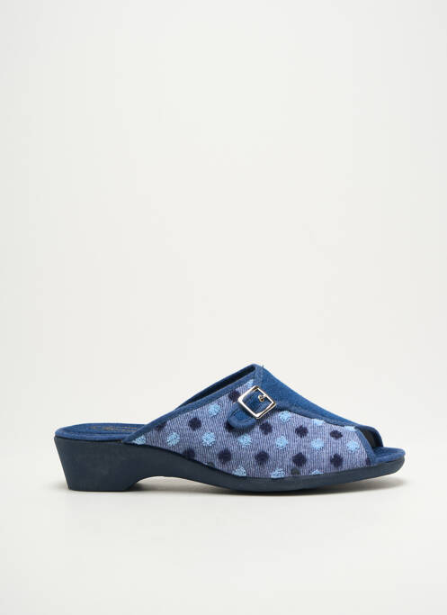 Chaussons/Pantoufles bleu SEMELFLEX pour femme