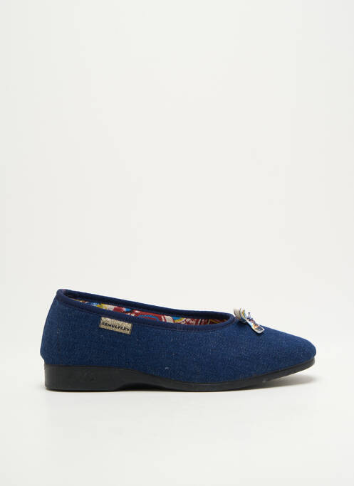 Chaussons/Pantoufles bleu SEMELFLEX pour femme