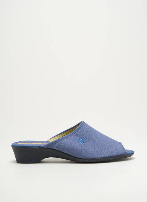 Chaussons/Pantoufles bleu SEMELFLEX pour femme