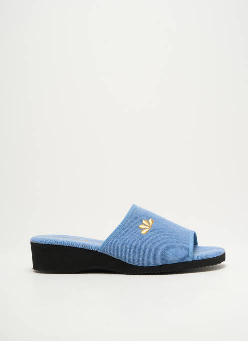 Chaussons/Pantoufles bleu SEMELFLEX pour femme
