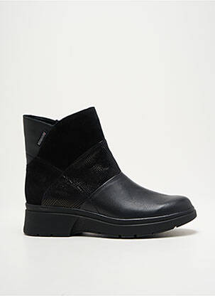 Bottines/boots matière lisse talon de 4 à 6cm noir MEPHISTO femme