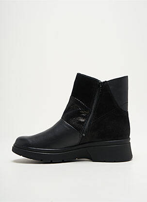 Bottines/boots matière lisse talon de 4 à 6cm noir MEPHISTO femme