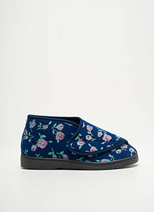 Chaussons/pantoufles  talon plat jusqu'à 3cm bleu FARGEOT femme
