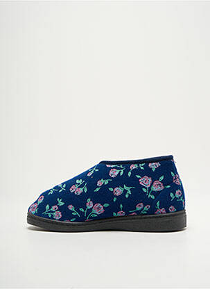 Chaussons/pantoufles  talon plat jusqu'à 3cm bleu FARGEOT femme