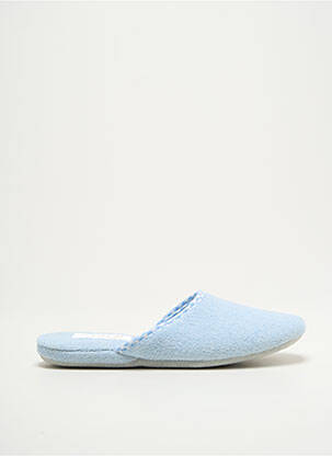 Chaussons/Pantoufles bleu EREL pour femme