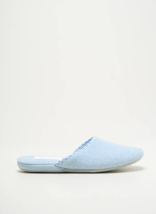 Chaussons/Pantoufles bleu EREL pour femme