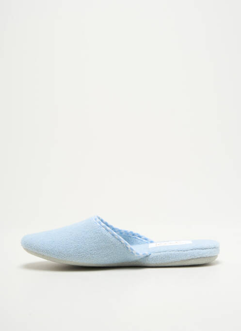 Chaussons/Pantoufles bleu EREL pour femme