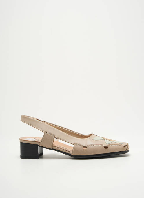 Sandales/Nu pieds beige LUXAT pour femme