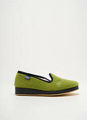 Chaussons/Pantoufles vert SEMELFLEX pour femme seconde vue