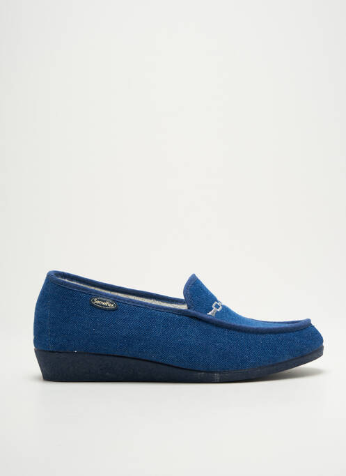 Chaussons/Pantoufles bleu SEMELFLEX pour femme