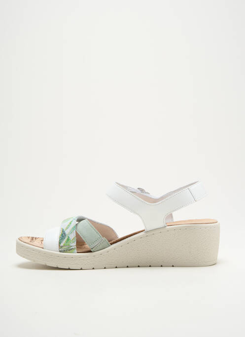 Sandales/Nu pieds blanc MOBILS pour femme